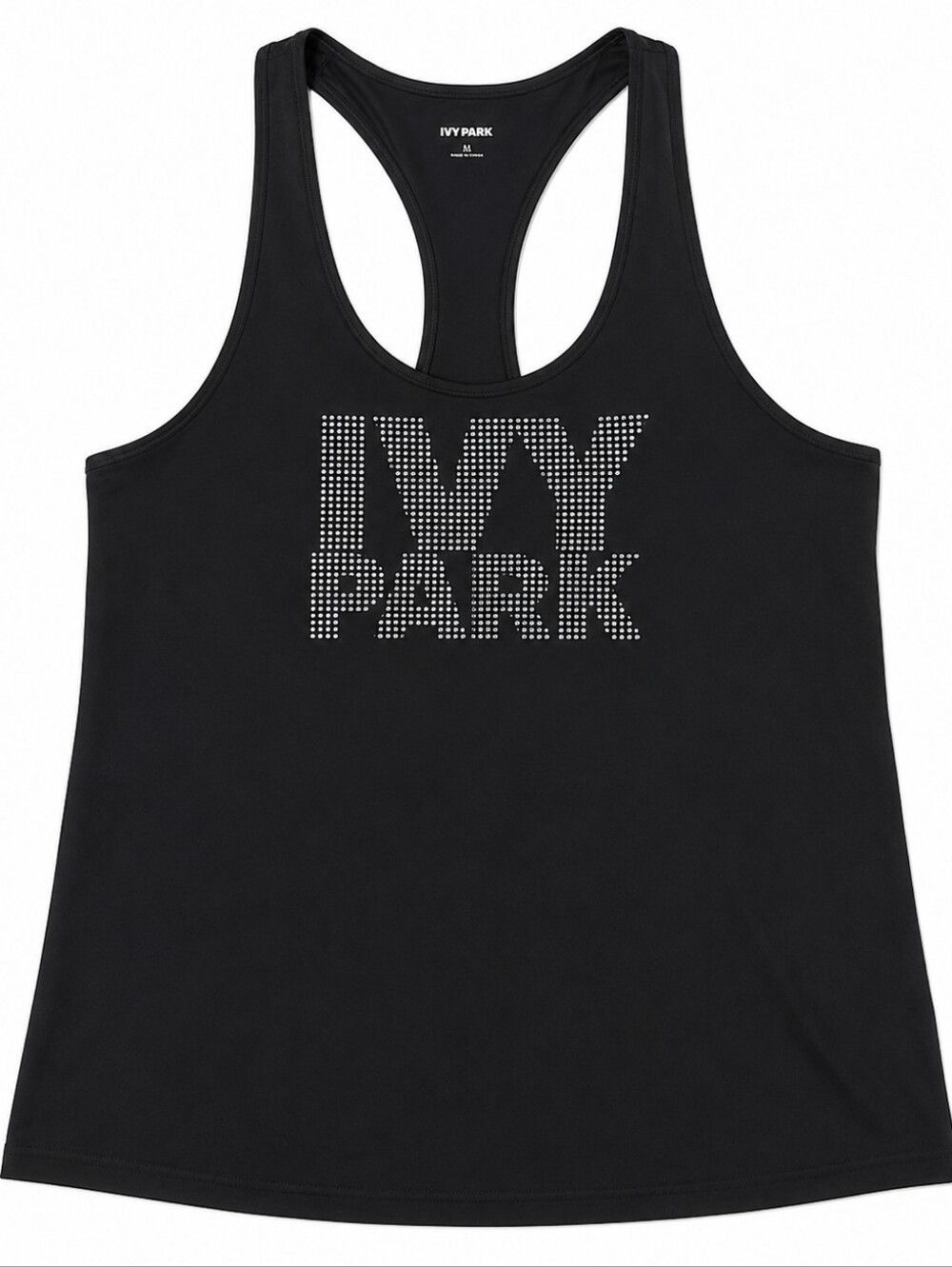 Beyonce IVY PARK Active Wear Racerback Black Tank Top Sz XL